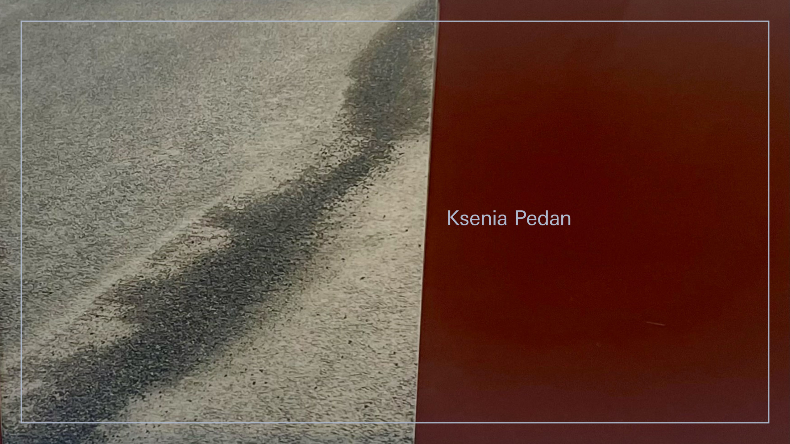 Ksenia Pedan, 4000 weeks – skēnē